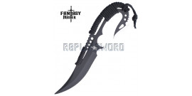 Couteau Black Scorpio Dague Poignard Fantasy FM-680