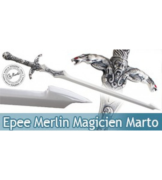 Epee Merlin Magicien Marto Legende de la Table Ronde