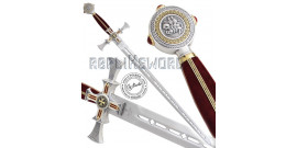 Epee des Templiers Marto Lame Damas Chevalier Templier