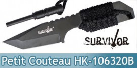 Petit Couteau de Survie et Allume Feu HK-106320B