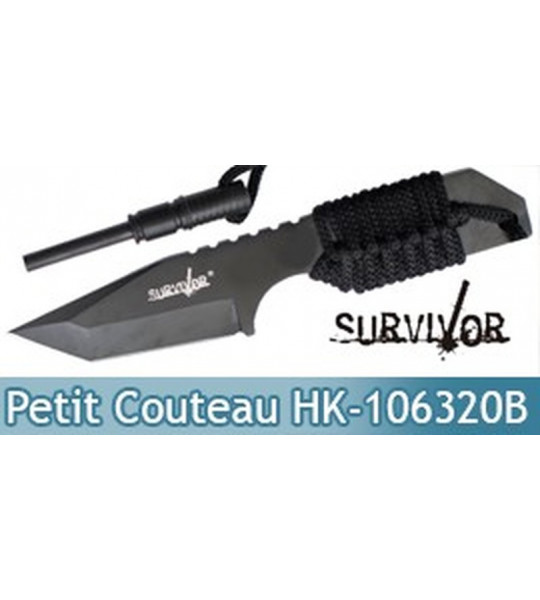 Petit Couteau de Survie et Allume Feu HK-106320B