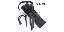 Petit Couteau de Survie et Allume Feu HK-106320B