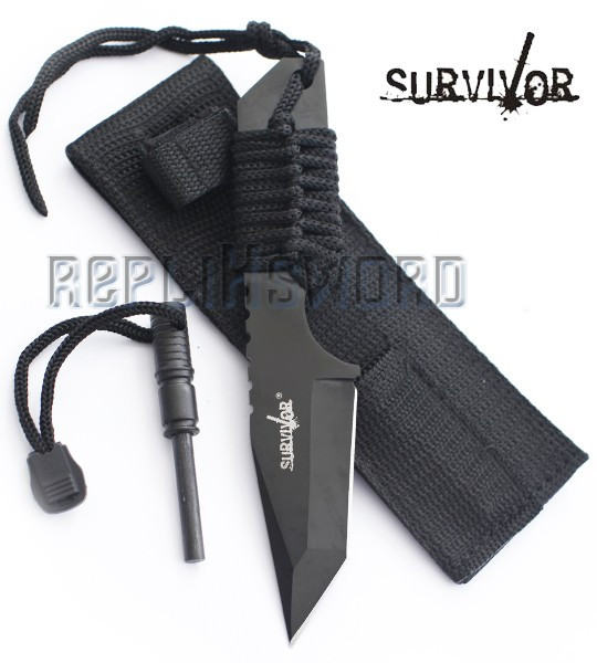 Petit Couteau de Survie et Allume Feu HK-106320B