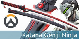 Katana Oni Genji Ninja Overwatch Epee Sabre Replique JS2037BK