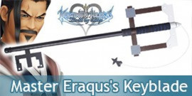 Master Eraqus's Keyblade Birth By Sleep Epee Replique