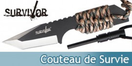 Petit Couteau de Survie et Allume Feu HK-106320TN