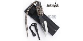 Petit Couteau de Survie et Allume Feu HK-106320TN