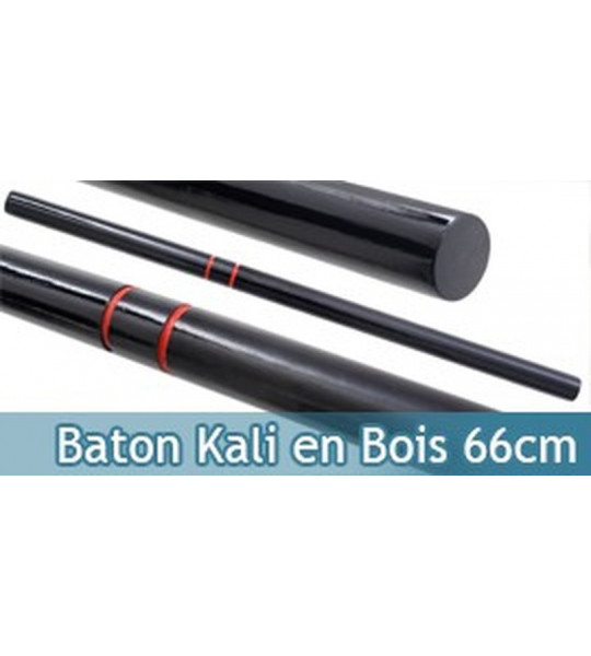 Baton Kali en Bois Entrainement 66cm 1805-B
