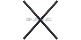 2x Batons Kali en Bois Entrainement 66cm 1805-BX2
