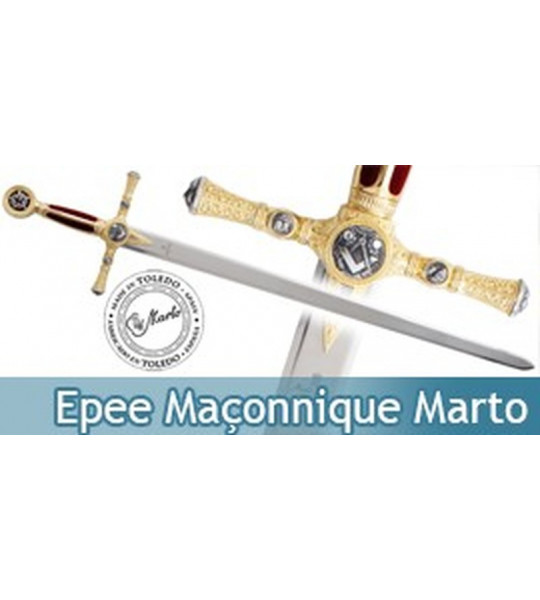 Epee Maçonnique Marto Chevalier Franc Macon 775