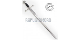 Epee Excalibur a une Main Silver Edition Marto 77cm