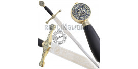 Epee Excalibur Edition Gold Black Marto Roi Arthur