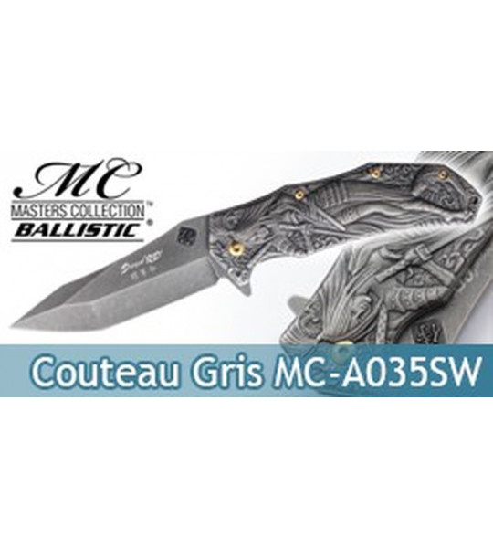 Couteau de Poche Grey Ninja MC-A035SW