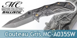 Couteau de Poche Grey Ninja MC-A035SW