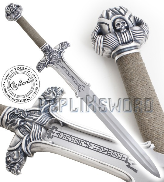 Epee Altantean de Conan le Barbare Silver Edition Marto