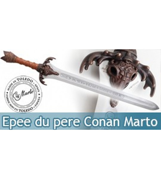 Epee du pere de Conan le Barbare Bronze Marto