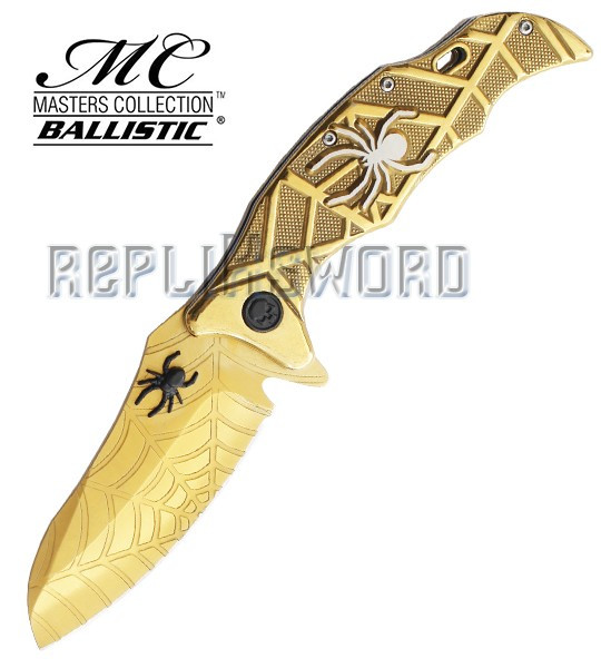 Couteau de Poche Spider Gold MC-A018GD Pliant