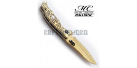 Couteau de Poche Spider Gold MC-A018GD Pliant