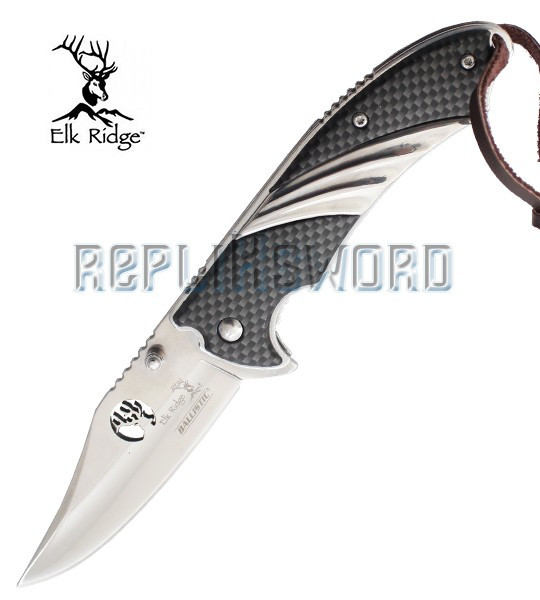 Couteau Pliant Silver Chasseur Elk Ridge ER-A540SC