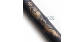 Nunchaku Dragon Mousse Noir Entrainement Arts Martiaux