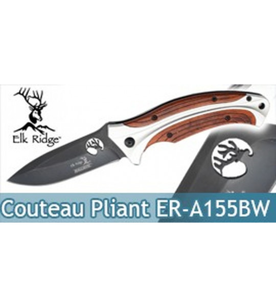 Couteau de Poche Chasseur Elk Ridge ER-A155BW