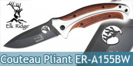 Couteau de Poche Chasseur Elk Ridge ER-A155BW