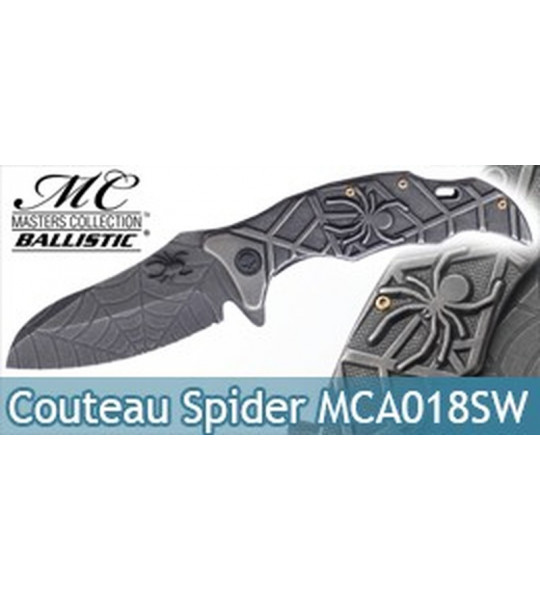 Couteau de Poche Spider Silver MC-A018SW Pliant