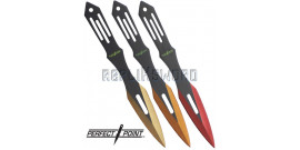 Set de 3 Couteau de Lancer Kunais Perfect Point