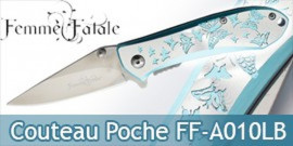 Couteau de Poche Femme Fatale Papillon FF-A010LB