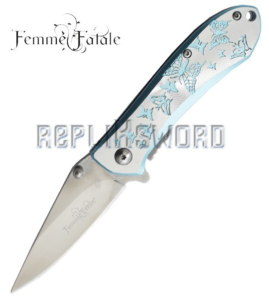 Couteau de Poche Femme Fatale Papillon FF-A010LB Couteau de Poche Femme Fatale Papillon FF-A010LB