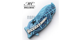 Couteau de Poche Spider Blue MC-A018BL Pliant