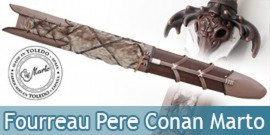 Fourreau de l'épée du pere de Conan le Barbare Marto