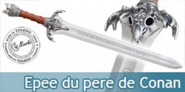 Epee du pere de Conan le Barbare Silver Ediion Marto