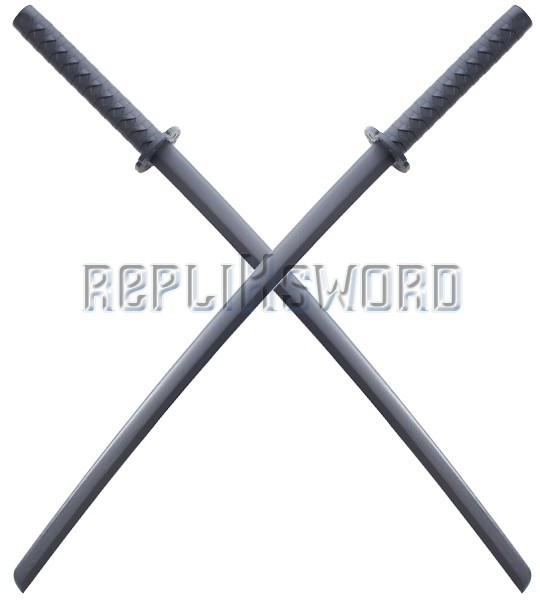 Set 2 Katanas Polypropylene Epee ABS 100cm 