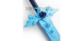 Sword art Online Epée Eugeo Lame Acier Blue Rose