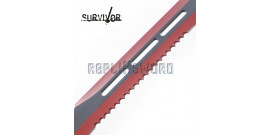 Double Ninjato Survivor Epee Red Sabre HK-741RD