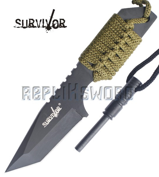 Petit Couteau de Survie et Allume Feu HK-106320