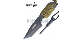 Petit Couteau de Survie et Allume Feu HK-106320