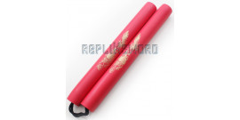 Nunchaku Dragon Mousse Rouge Entrainement 801-R