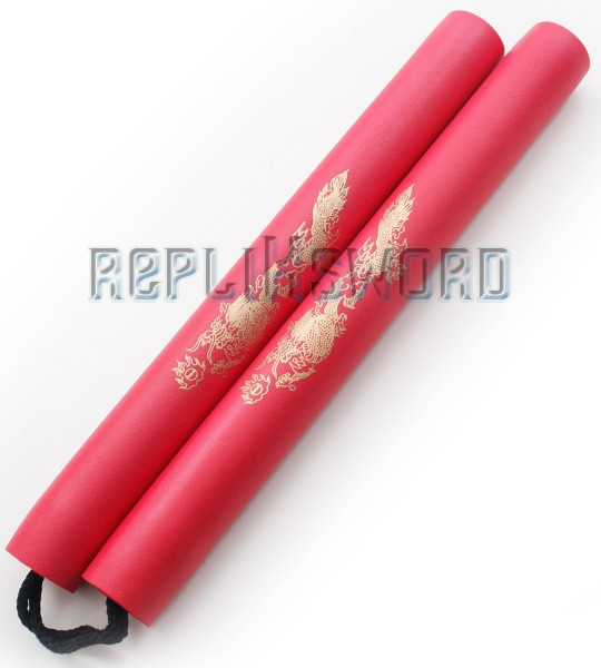 Nunchaku Dragon Mousse Rouge Entrainement 801-R