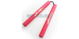 Nunchaku Dragon Mousse Rouge Entrainement 801-R