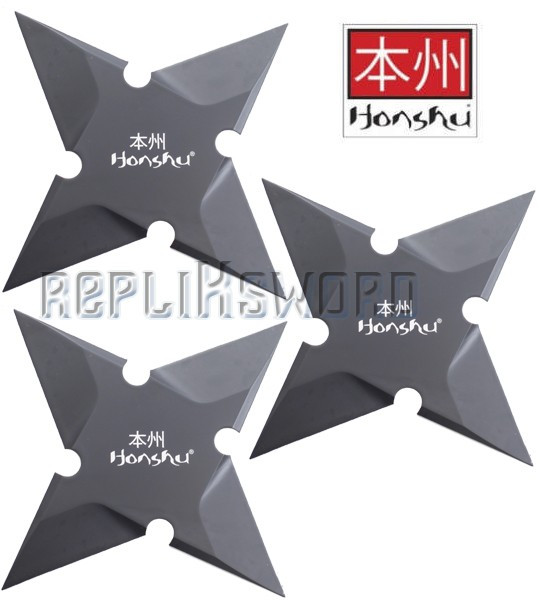 Set 3 X Large Shuriken Honshu Etoile de Lancer UC3178X3 Set 3 X Large Shuriken Honshu Etoile de Lancer UC3178X3