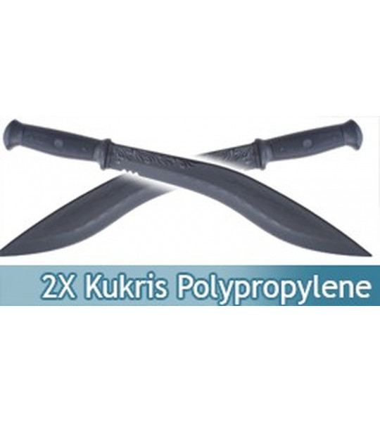 Pack 2 Kukris Polypropylene Machette Entrainement E440-PPX2