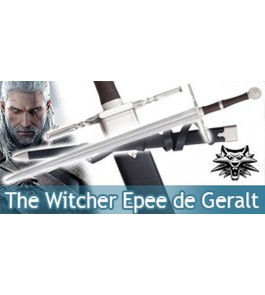 The Witcher Epee Geralt de Riv Replique Wolf Sabre