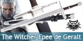 The Witcher Epee Geralt de Riv Replique Wolf Sabre