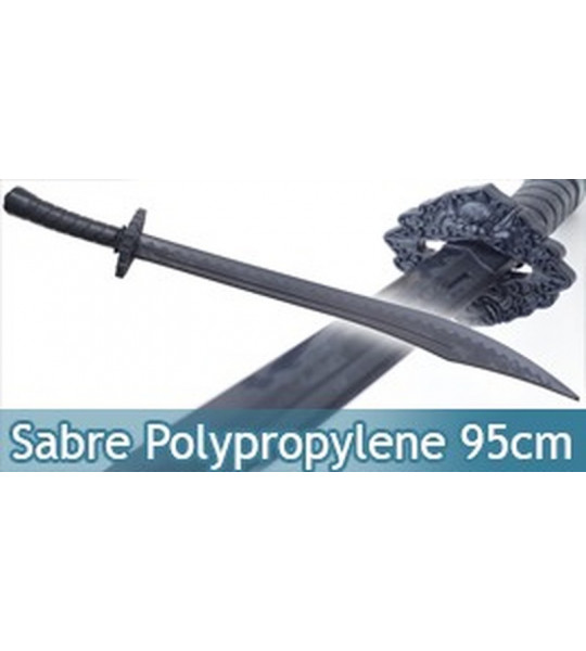 Sabre Polypropylene Epee Noire Entrainement E474-PP