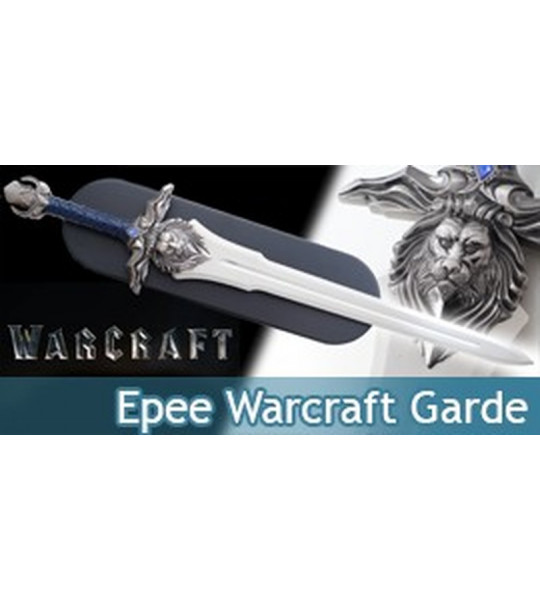 Epee Acier Warcraft Garde Chevalier Replique