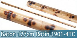 Baton Entrainement 127cm Bois Rotin JO 1901-4TC