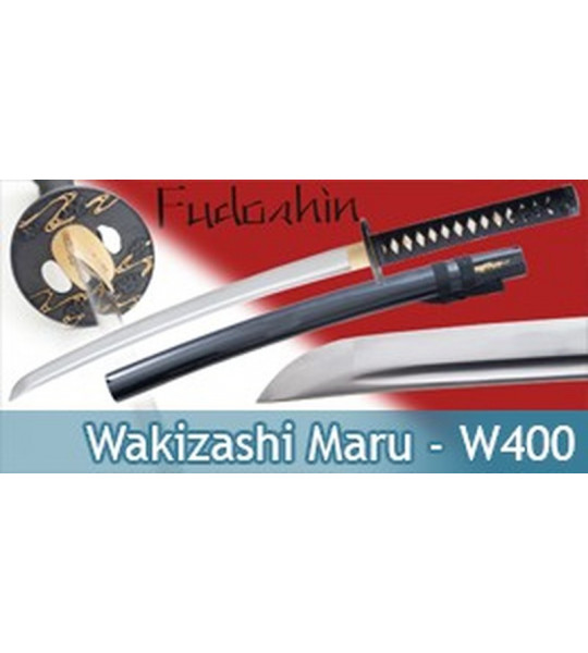 Wakizashi Pratical Fudoshin Epee W400 avec Kozuga