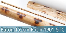 Baton Entrainement 152cm Bois Rotin 600grs 1901-5TC